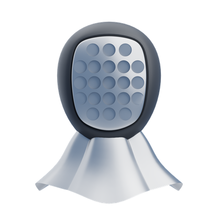 Fencing Mask  3D Icon