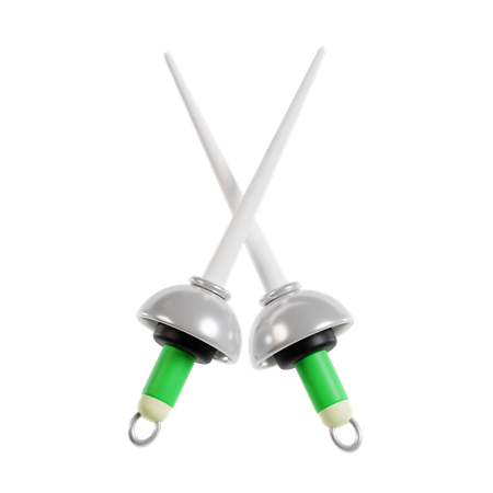 Fencing Sword  3D Icon