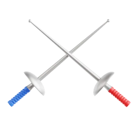 Fencing Sword  3D Icon