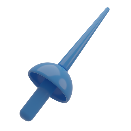 Fencing Sword 3D Icon