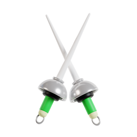 Fencing Sword 3D Icon
