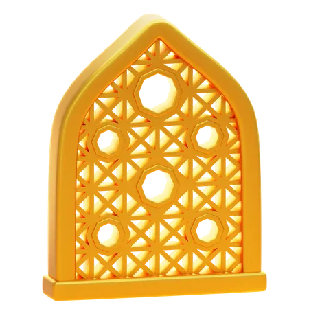 FENÊTRE ARABE  3D Icon