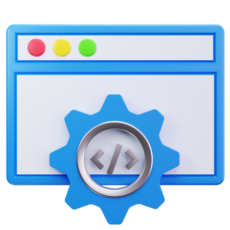 Fenêtre de codage  3D Icon