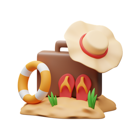 Férias  3D Icon