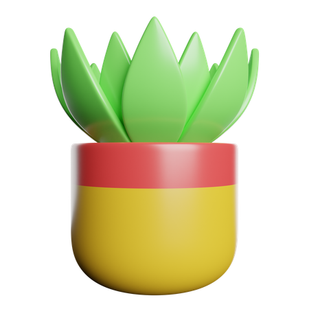 Fern Pot  3D Icon