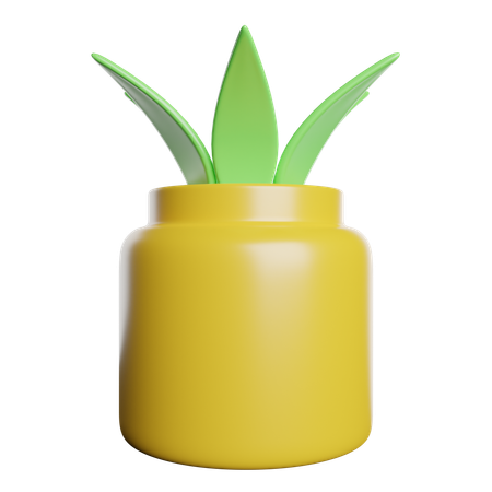 Fern Pot  3D Icon