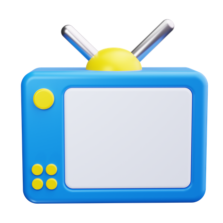 Fernsehen  3D Icon