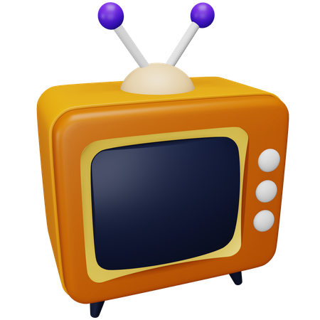 Fernsehen  3D Icon