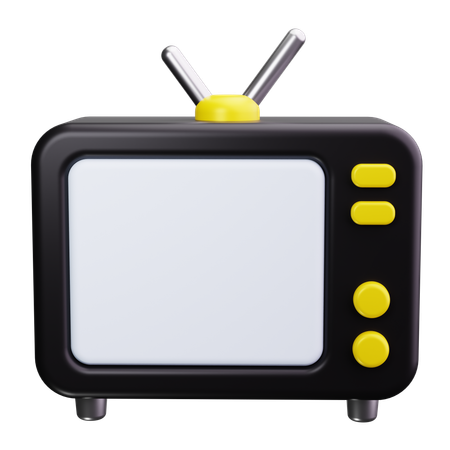 Fernseher  3D Icon