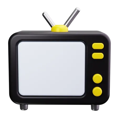 Fernseher  3D Icon