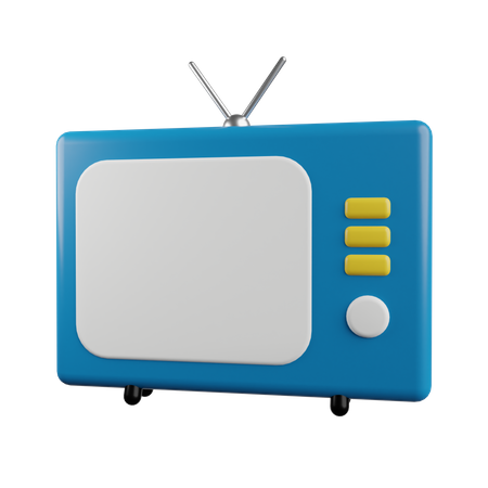 Fernseher  3D Icon