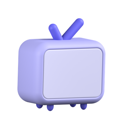 Fernseher  3D Illustration