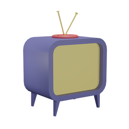 Fernsehen  3D Illustration