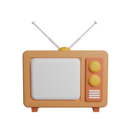 Fernsehen  3D Illustration