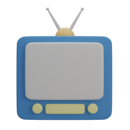 Fernseher  3D Illustration