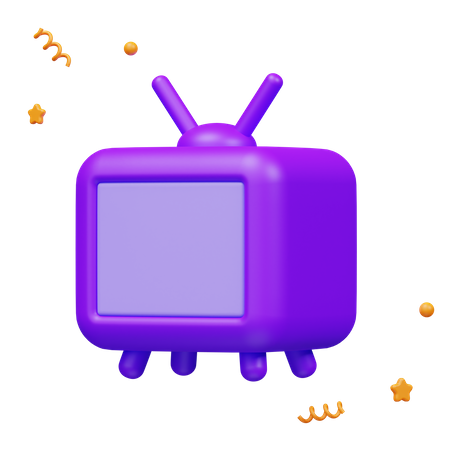 Fernsehen  3D Icon