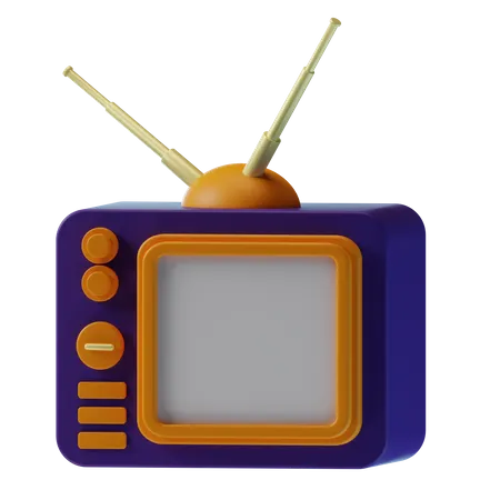 Fernseher  3D Icon