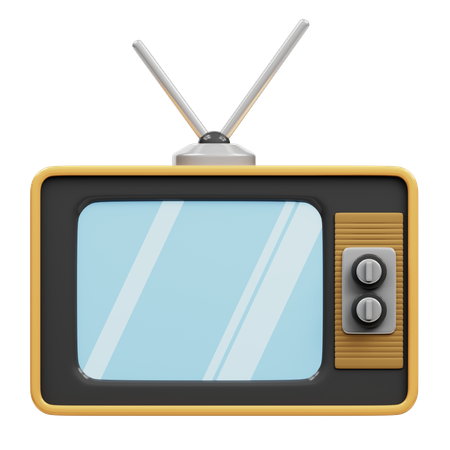 Fernseher  3D Icon