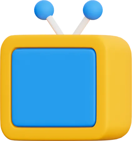 Fernseher  3D Icon