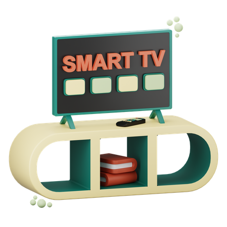Fernsehtisch  3D Icon