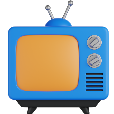 Fernsehwerbung  3D Icon