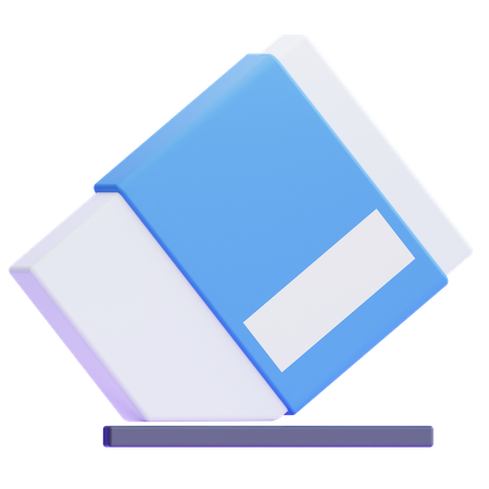 Ferramenta de apagar  3D Icon