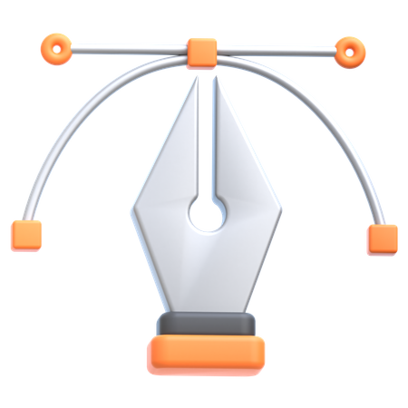 Ferramenta caneta  3D Icon