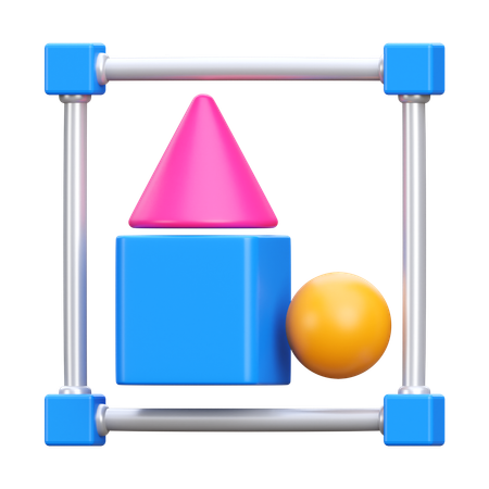 Ferramenta de forma  3D Icon