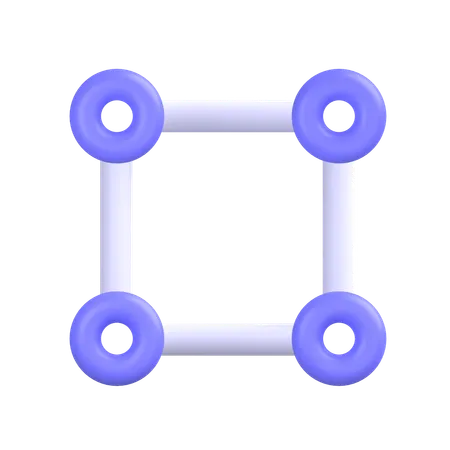 Ferramenta de transformação  3D Icon