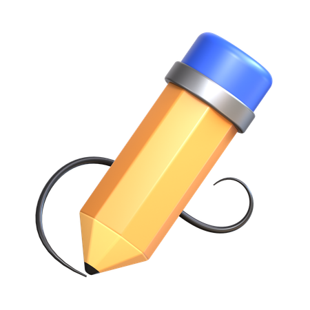 Ferramenta lápis  3D Icon