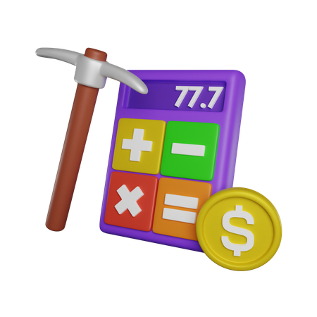 Ferramentas de dinheiro  3D Icon