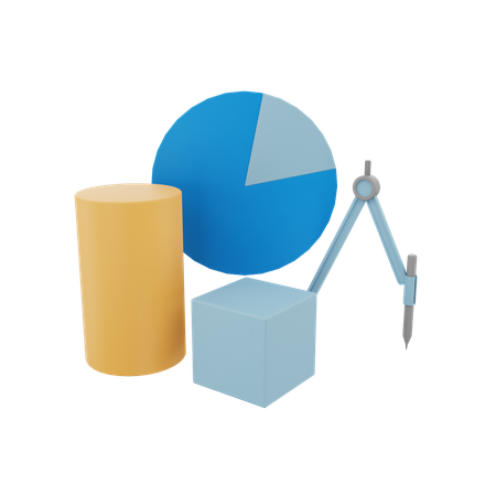 Ferramentas de geometria  3D Icon