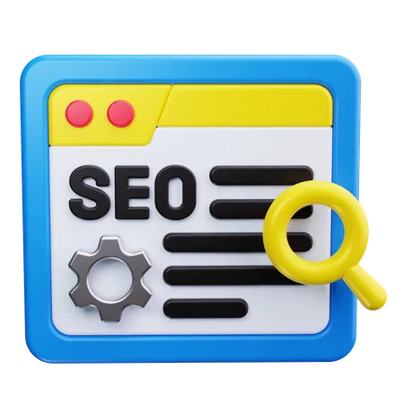 Ferramentas de SEO  3D Icon