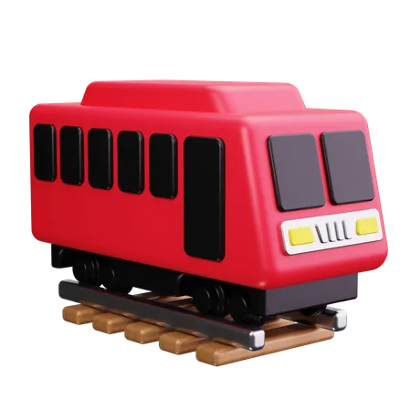 Ferrocarril  3D Icon