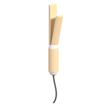 Ferros de ondulação  3D Illustration