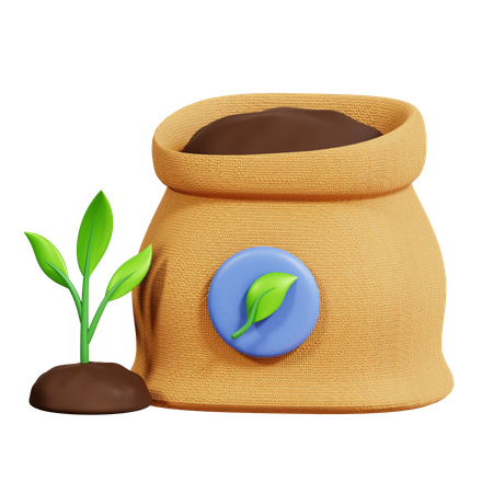 Fertilizer 3D Icon