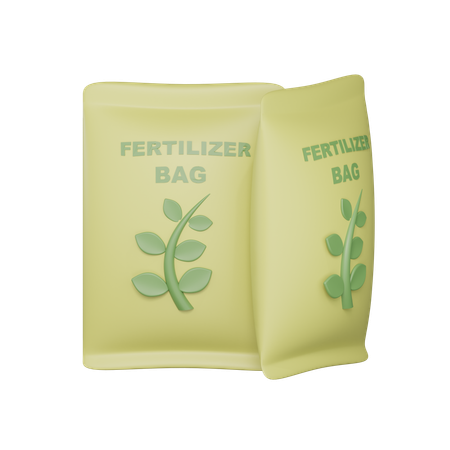 Fertilizer Bag  3D Icon