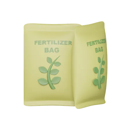 Fertilizer Bag 3 D Illustration 3D Icon