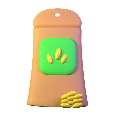 Fertilizer Bag  3D Icon