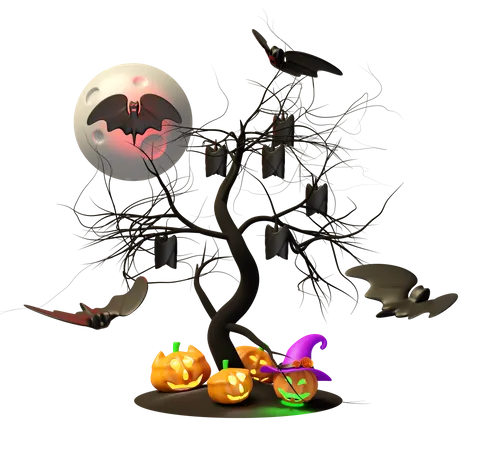 Festa de Halloween  3D Icon