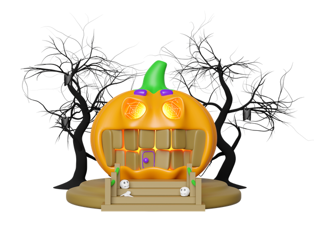 Festa de Halloween  3D Icon