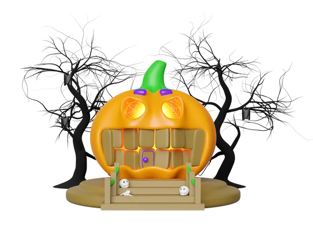 Festa de Halloween  3D Icon