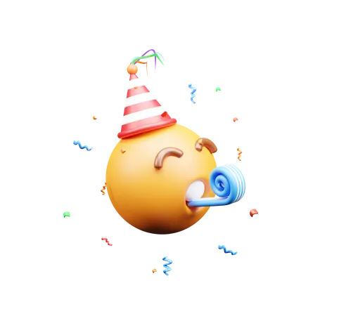 Emoji de festa  3D Icon