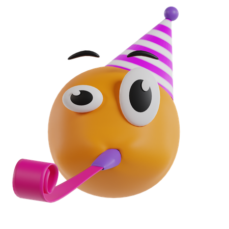 Emoji de festa  3D Icon