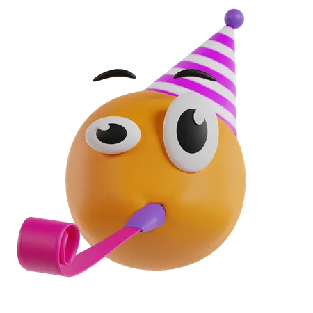 Emoji de festa  3D Icon