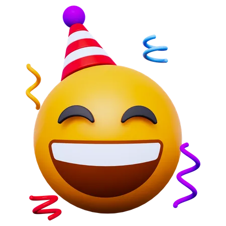 Emoji de festa  3D Icon