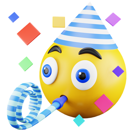 Emoji de festa  3D Icon