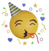 emoji de festa