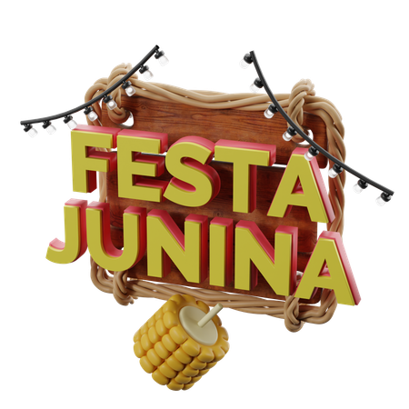 6월 파티 장식  3D Icon
