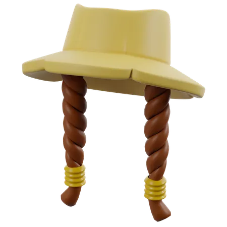 Festa Junina Hat  3D Icon